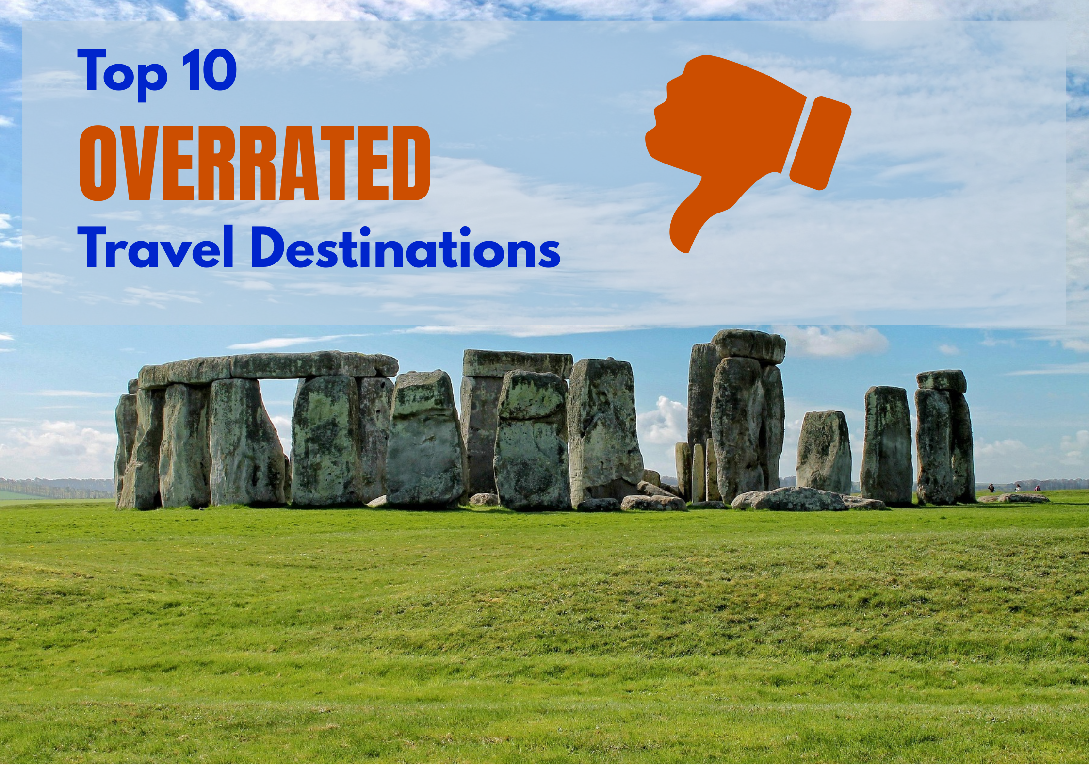 Disappointing Travel Destinations